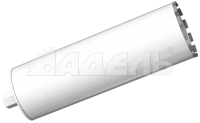 Алмазная коронка MIX E Ø152 мм. (Сверление бетона, железобетона любой степени армирования. Ср. ресурс - 4,8 м.п. Ср. скорость - 2,4 см/мин. Хвостовик 1¼″ или ½″. Мощность, кВт от 1,5 до 2,4. Количество сегментов - 12. Длина коронки - 450 мм)